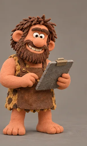 The caveman at tier 5, Iron Age